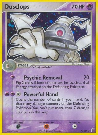 Dusclops 007 - Deoxys - Reverse Holofoil