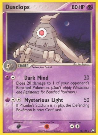 Dusclops 014/108 - Power Keepers