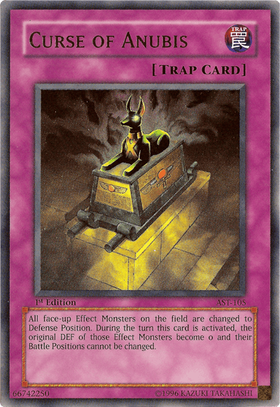 Curse of Anubis [AST-105] Ultra Rare - Josh's Cards