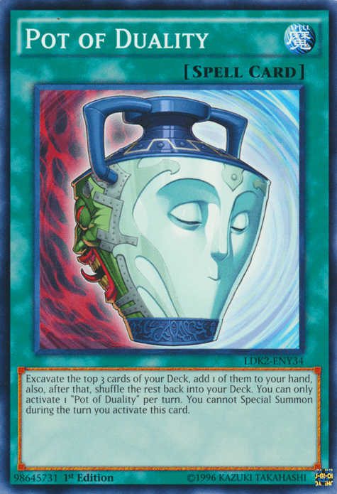 Pot of Duality [LDK2-ENY34] Common - Josh's Cards