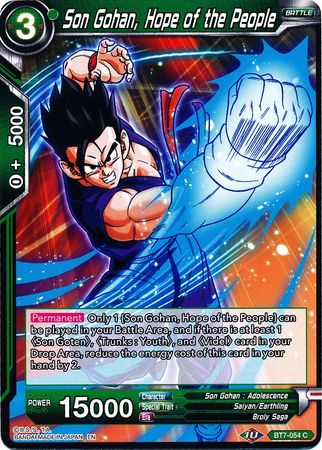 Son Gohan, Hope of the People (BT7-054) [Assault of the Saiyans] Parallel Foil