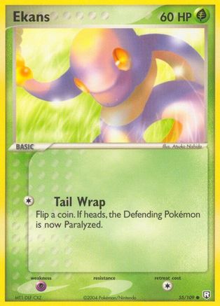 Ekans 055/109 - Team Rocket Returns - Reverse Holofoil
