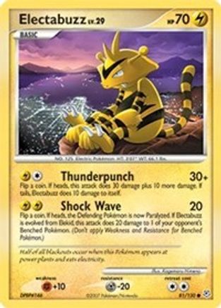 Electabuzz 081/130 - Diamond and Pearl