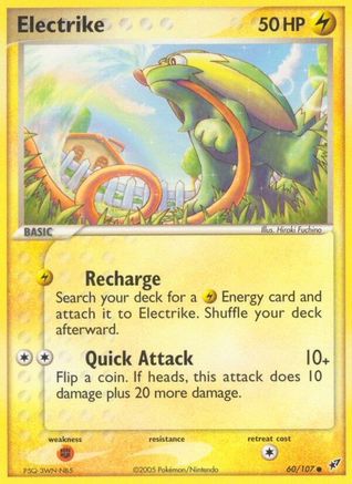 Electrike 060/107 - Deoxys - Reverse Holofoil