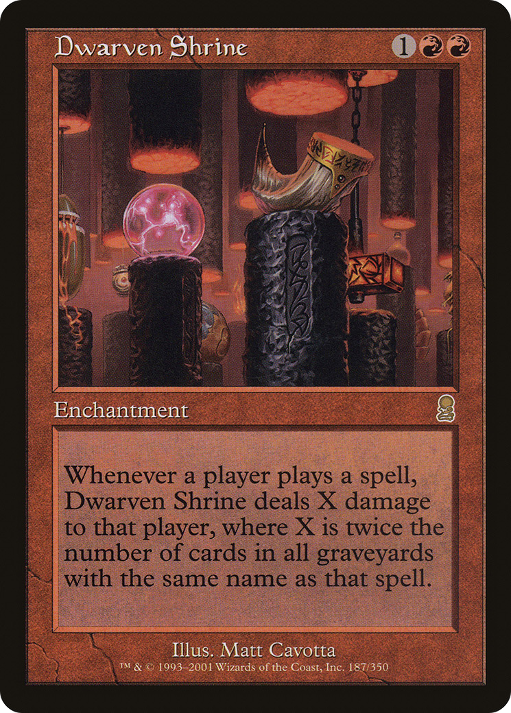 Dwarven Shrine (ODY-187) - Odyssey