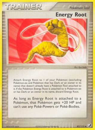 Energy Root 083/115 - Unseen Forces Reverse Holofoil