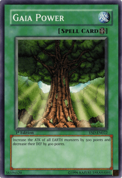 Gaia Power [YSD-EN022] Common - Josh's Cards