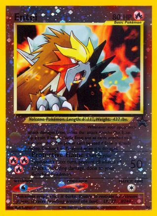 Entei [34] (Wizards Black Star Promos) Reverse Holofoil