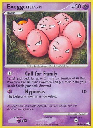 Exeggcute 093/146 - Legends Awakened Reverse Holofoil
