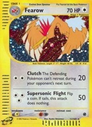 Fearow 011/165 - Expedition Holofoil