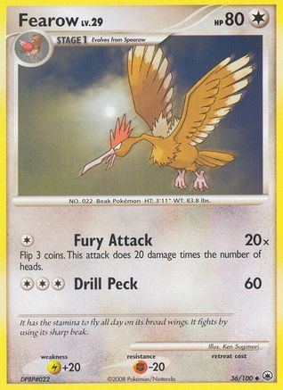 Fearow 036/100 - Majestic Dawn
