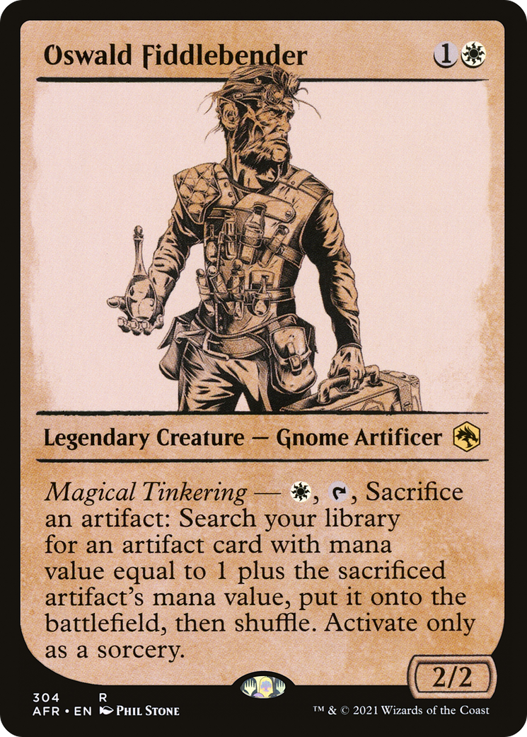 Oswald Fiddlebender (AFR-304) - Adventures in the Forgotten Realms: (Showcase)