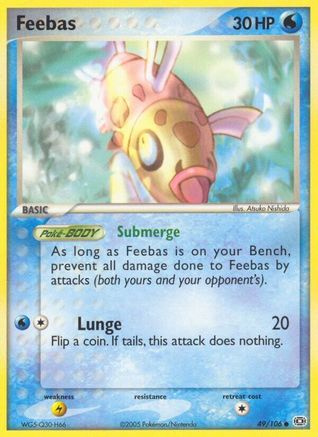 Feebas 049/106 - Emerald Reverse Holofoil