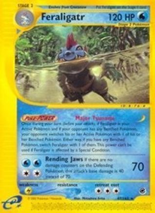 Feraligatr 047/165 - Expedition Reverse Holofoil
