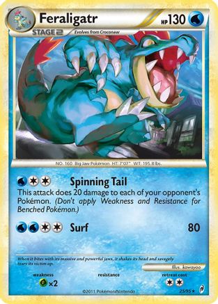 Feraligatr 025/95 - Call of Legends Reverse Holofoil