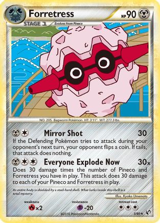 Forretress 003/90 - Undaunted Holofoil