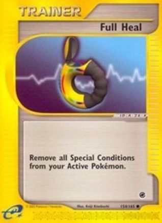 Full Heal 154/165 - Expedition Reverse Holofoil