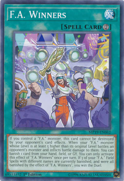 F.A. Winners [MP19-EN062] Common - Josh's Cards