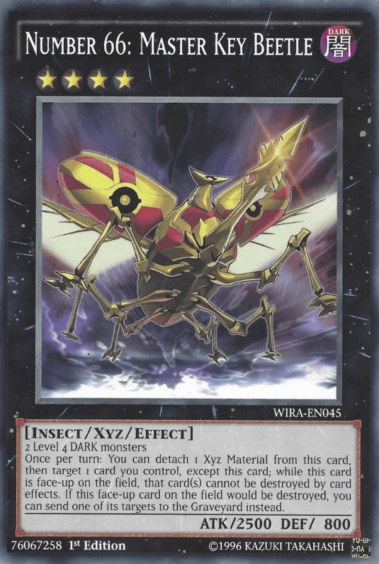 Number 66: Master Key Beetle [WIRA-EN045] Common - Josh's Cards