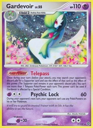 Gardevoir 007/132 - Secret Wonders Holofoil