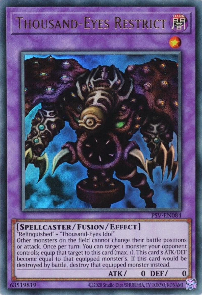 Thousand-Eyes Restrict (25th Anniversary) [PSV-EN084] Ultra Rare - Josh's Cards