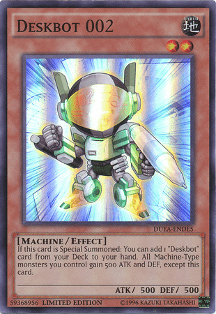 Deskbot 002 [DUEA-ENDE5] Super Rare - Josh's Cards