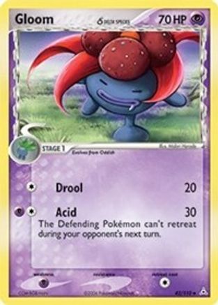 Gloom (Delta Species) 042/110 - Holon Phantoms Reverse Holofoil