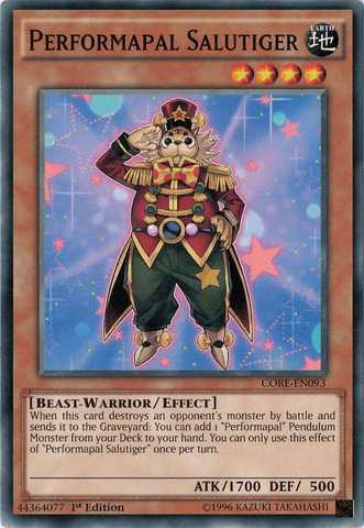 Performapal Salutiger [CORE-EN093] Common - Josh's Cards