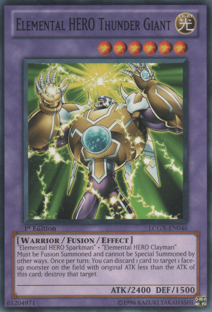 Elemental HERO Thunder Giant [LCGX-EN046] Common - Josh's Cards