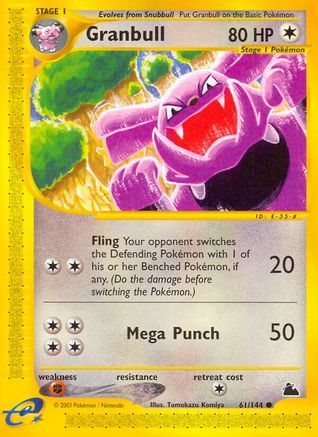 Granbull 061/144 - Skyridge Reverse Holofoil