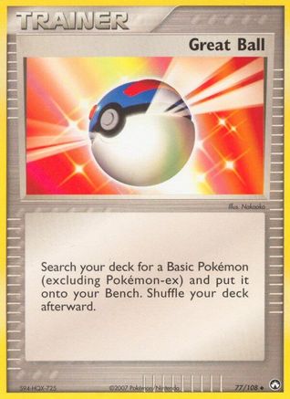 Great Ball 077 - Power Keepers - Reverse Holofoil