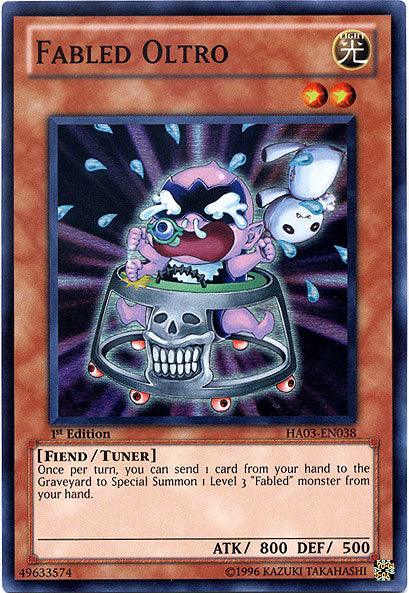 Fabled Oltro [HA03-EN038] Super Rare - Josh's Cards