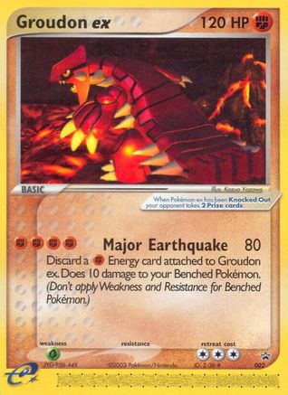 Groudon ex (Nintendo Power Magazine) 002/40 - Nintendo Promos