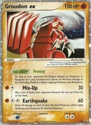 Groudon ex (EX Collector's Tins) 038/40 - Nintendo Promos Holofoil