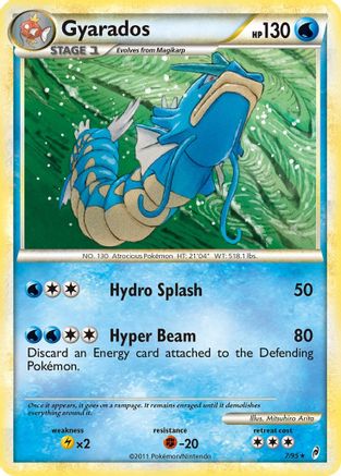 Gyarados 007/95 - Call of Legends Reverse Holofoil