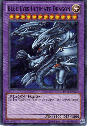 Blue-Eyes Ultimate Dragon [BATT-EN001] Starfoil Rare - Josh's Cards