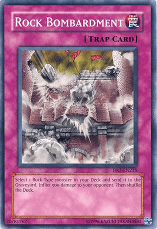 Rock Bombardment [DR3-EN235] Common - Josh's Cards