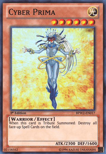 Cyber Prima [BPW2-EN017] Super Rare - Josh's Cards