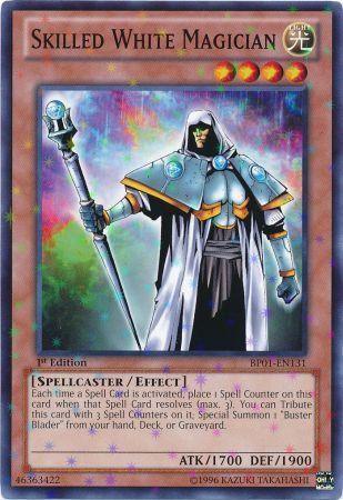 Skilled White Magician [BP01-EN131] Starfoil Rare - Josh's Cards