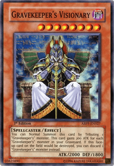 Gravekeeper's Visionary [ABPF-EN027] Super Rare - Josh's Cards