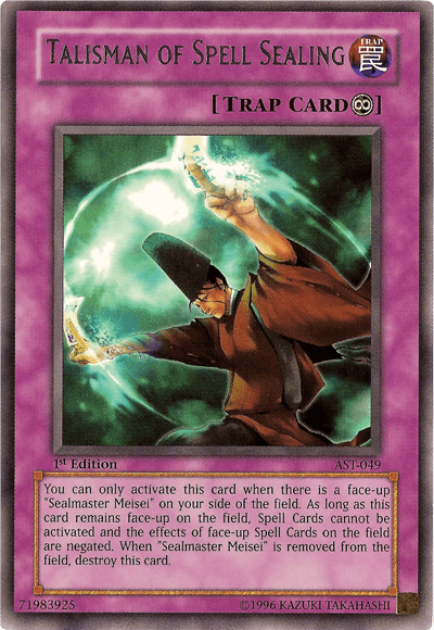 Talisman of Spell Sealing [AST-049] Rare - Josh's Cards