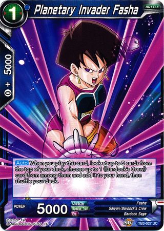 Planetary Invader Fasha (TB3-027) [Clash of Fates] Parallel Foil