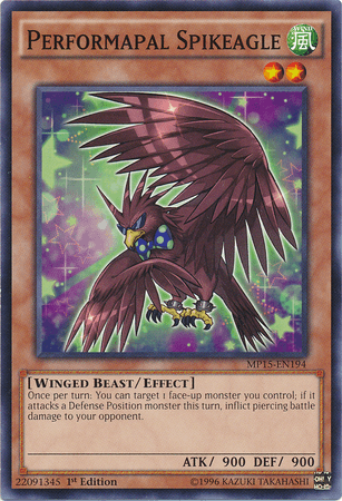Performapal Spikeagle [MP15-EN194] Common - Josh's Cards