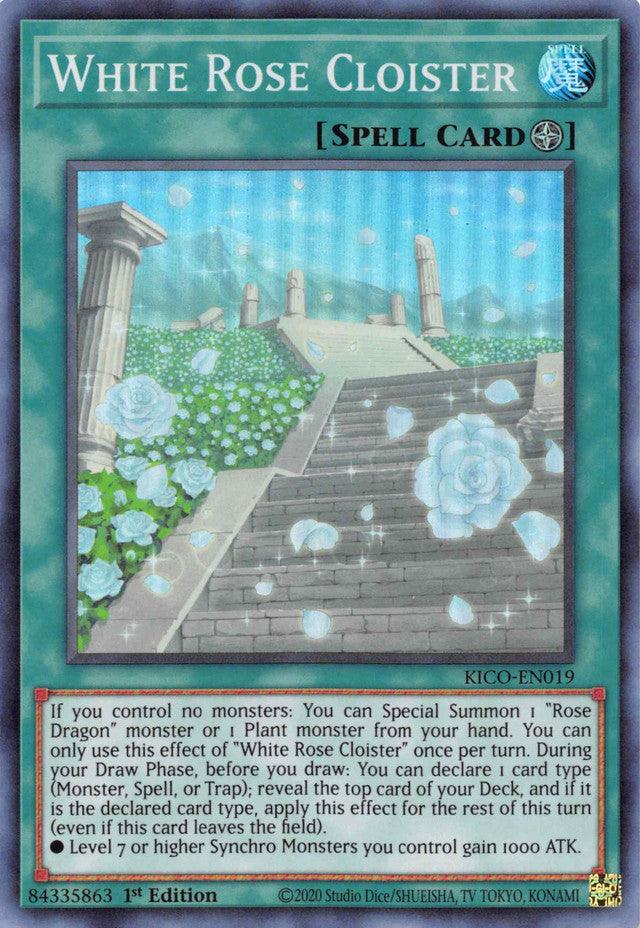 White Rose Cloister (Super Rare) [KICO-EN019] Super Rare - Josh's Cards