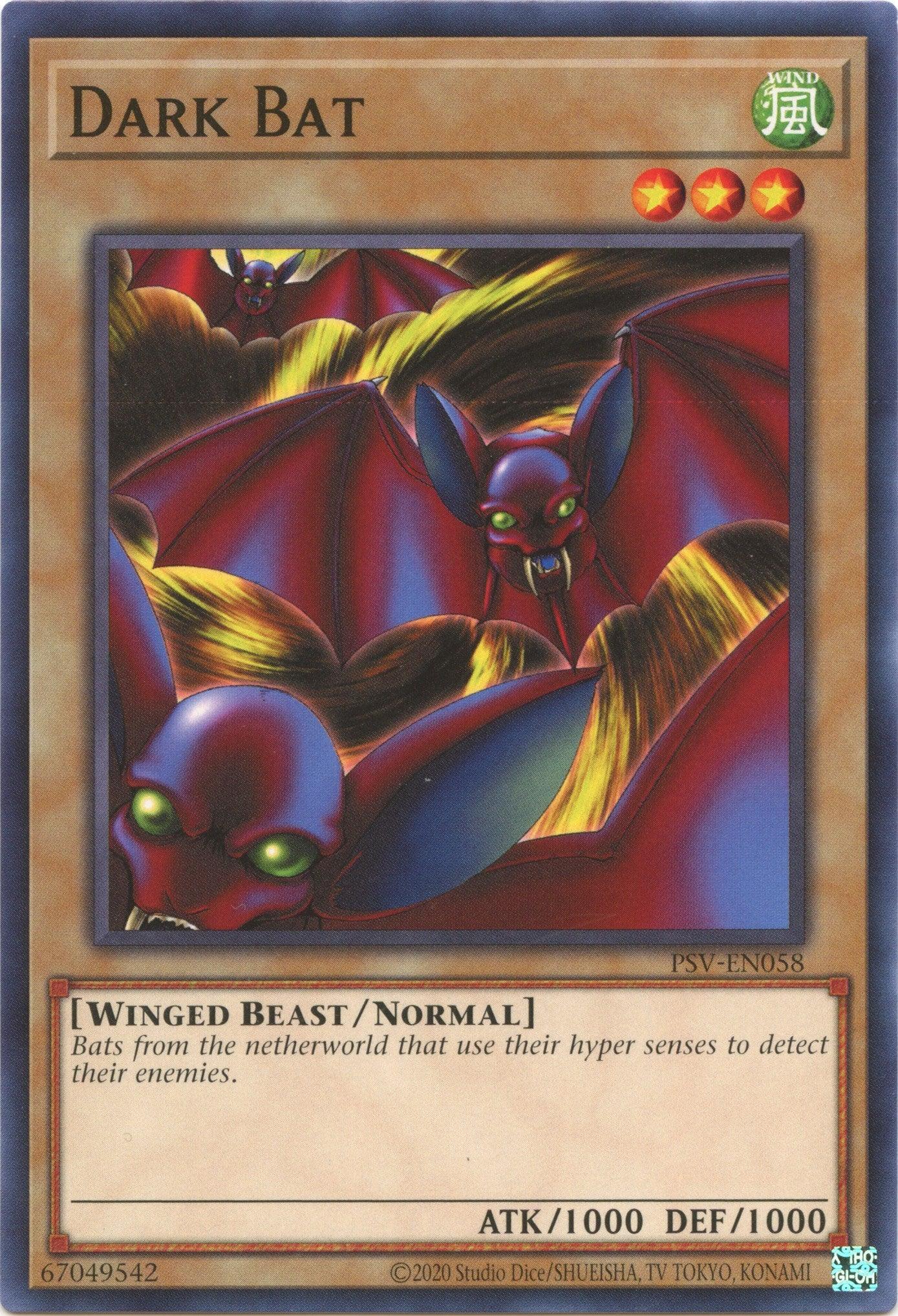 Dark Bat (25th Anniversary) [PSV-EN058] Common - Josh's Cards