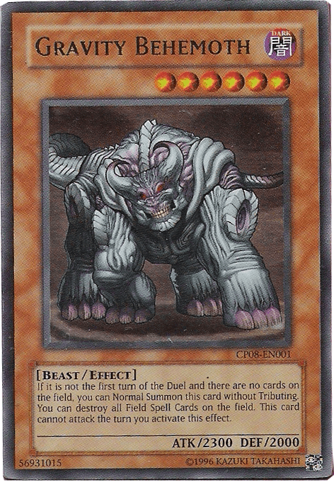 Gravity Behemoth [CP08-EN001] Ultra Rare - Josh's Cards