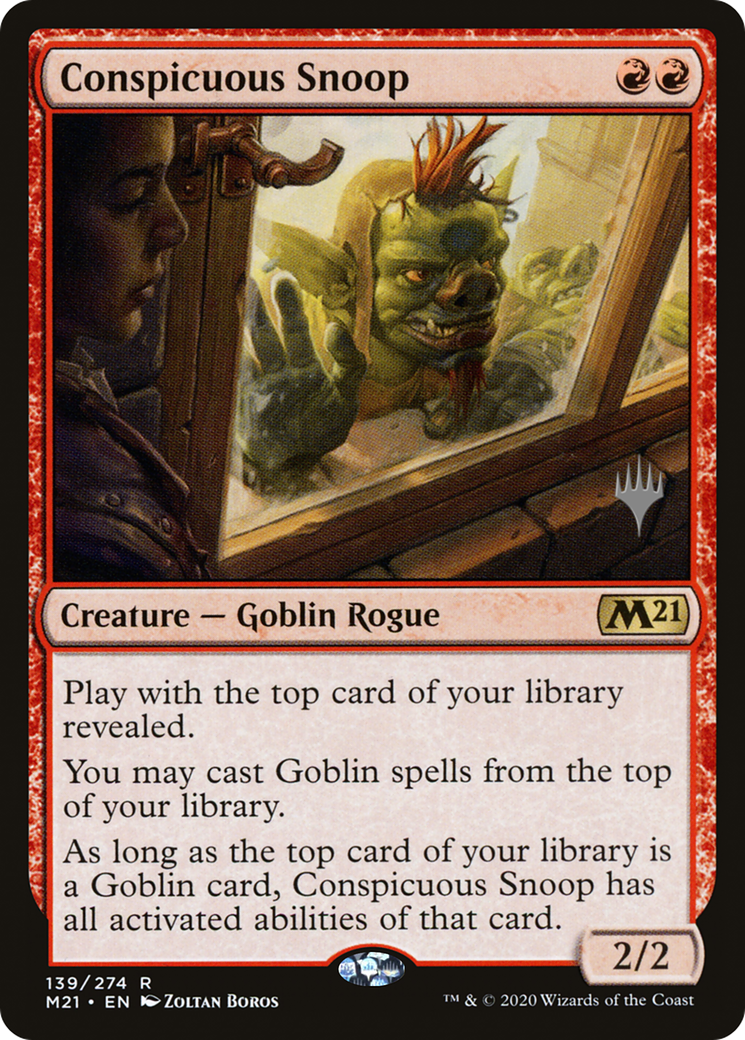 Conspicuous Snoop (PPM21-139P) - Core Set 2021 Promos