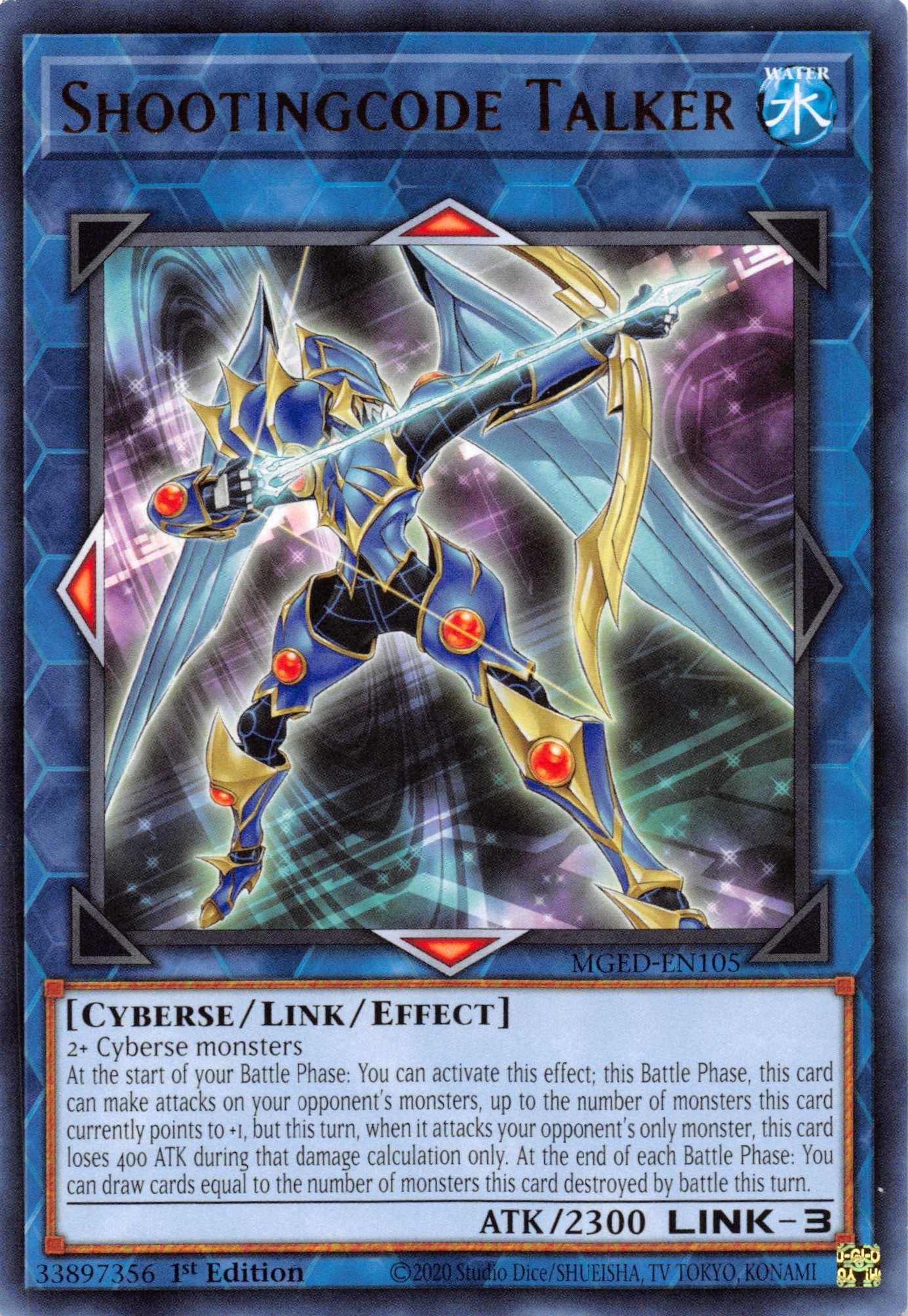 Shootingcode Talker [MGED-EN105] Rare - Josh's Cards