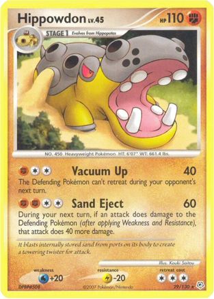 Hippowdon 029/130 - Diamond and Pearl