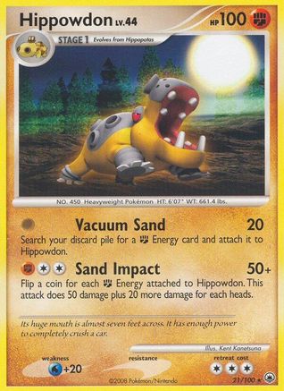 Hippowdon 021/100 - Majestic Dawn